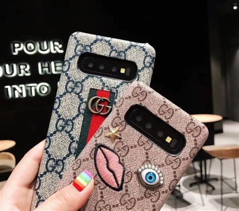 gucci slides phone case|Gucci phone case samsung.